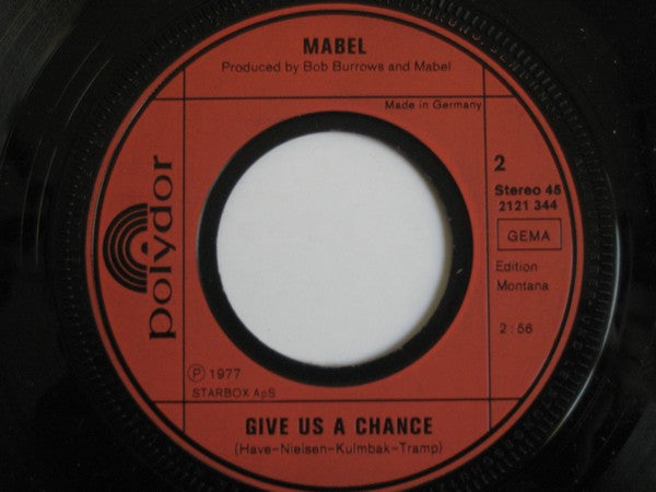 Mabel (2) : I'm Only Here To Rock'n'Roll (7", Single)