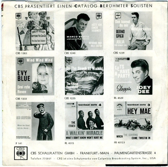 Fats & His Cats* : Happy Birthday / Ich Wünsch' Dir Zum Geburtstag Alles Gute (7", Single)