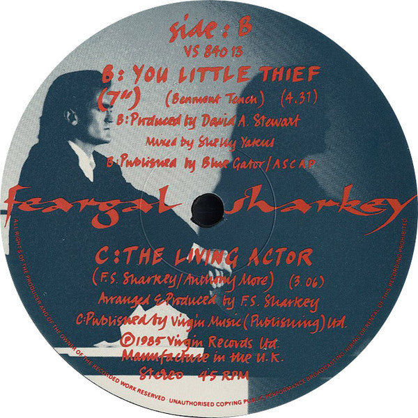 Feargal Sharkey : You Little Thief (Special Re-Mix) (12")