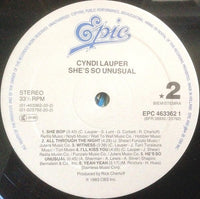 Cyndi Lauper : She's So Unusual (LP, Album, RE)