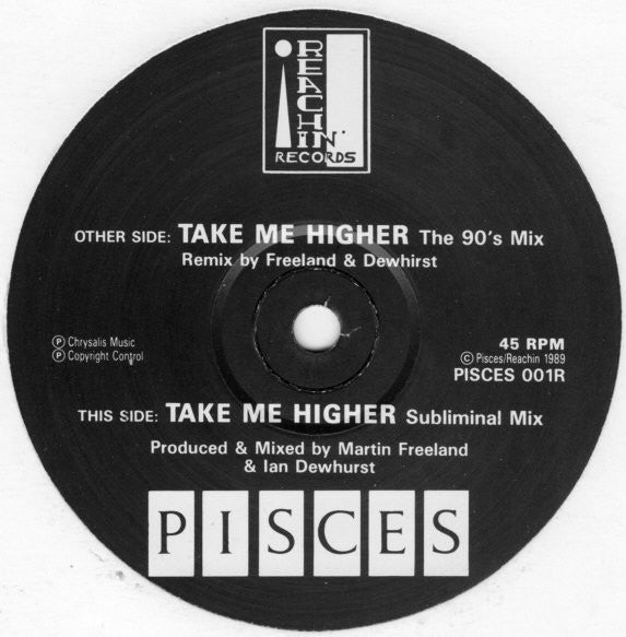 Pisces (3) : Take Me Higher (Remix) (12")