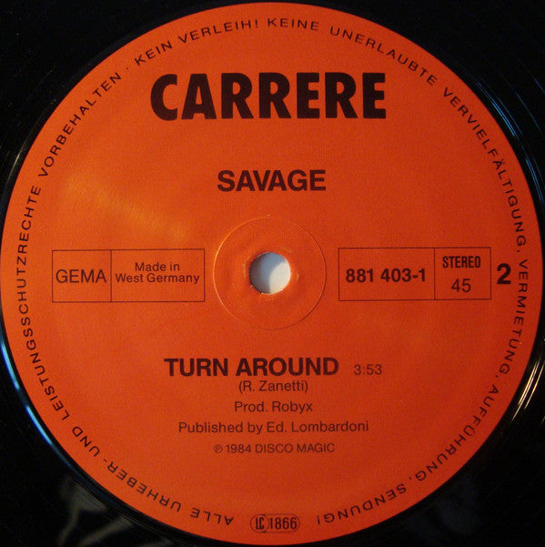 Savage : Only You (12", Maxi)