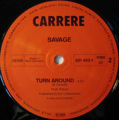 Savage : Only You (12", Maxi)