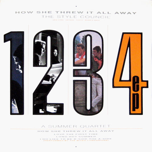 The Style Council : 1|2|3|4 EP (How She Threw It All Away) (A Summer Quartet) (12", EP)