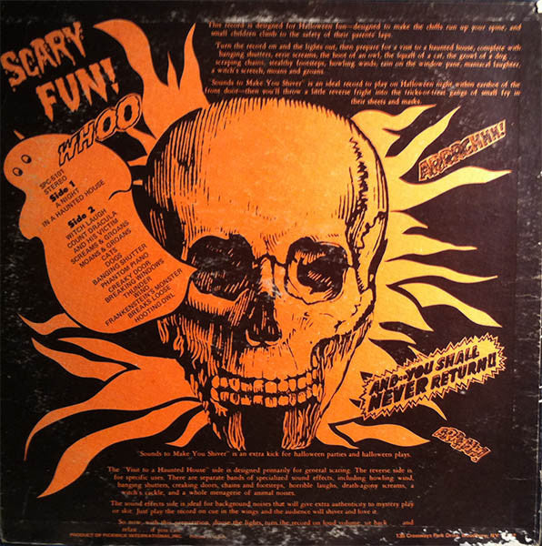 No Artist : Sounds To Make You Shiver (LP, Album)