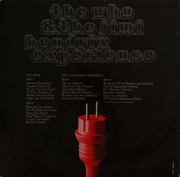 The Who & The Jimi Hendrix Experience : The Who & The Jimi Hendrix Experience (2xLP, Comp, M/Print, Urh)