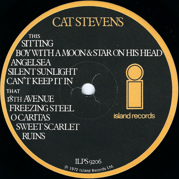 Cat Stevens : Catch Bull At Four (LP, Album, Gat)