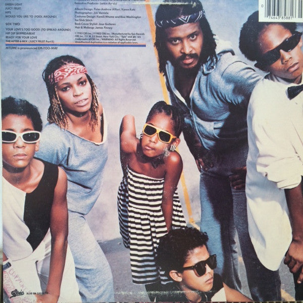 Mtume : Juicy Fruit (LP, Album, Car)