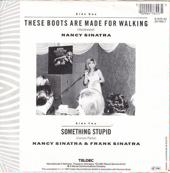 Nancy Sinatra : These Boots Are Made For Walking (7")