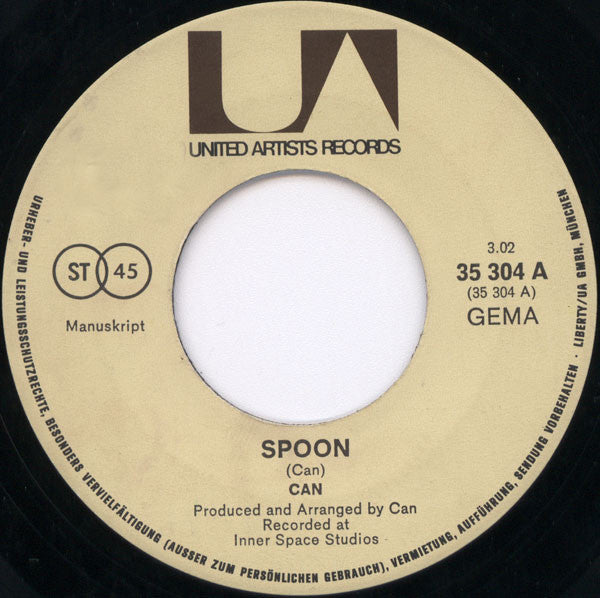 Can : Spoon (7", Single)