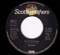 Survivor : Eye Of The Tiger (7", Single)