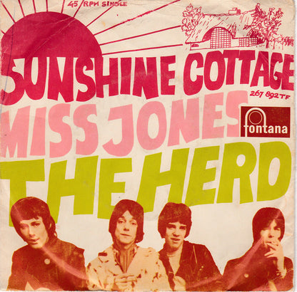 The Herd* : Sunshine Cottage (7", Single, Mono)