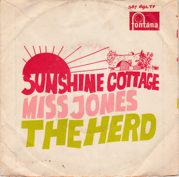 The Herd* : Sunshine Cottage (7", Single, Mono)