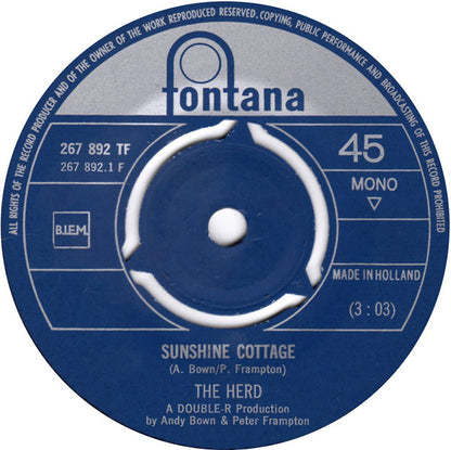The Herd* : Sunshine Cottage (7", Single, Mono)