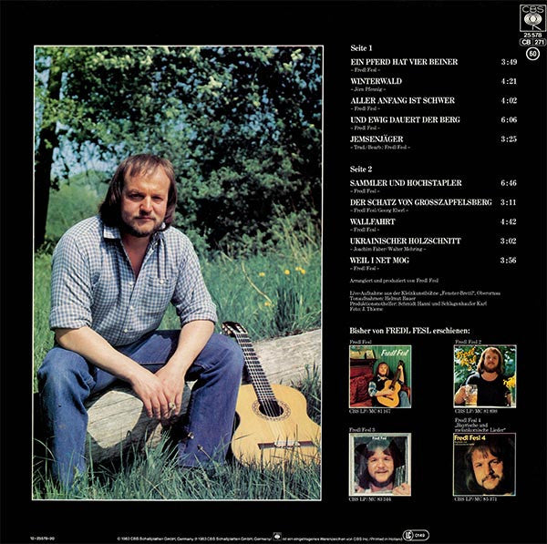 Fredl Fesl : Die Fünfte Von Fredl Fesl (LP, Album)