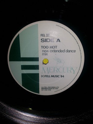 Mercury (18) : Too Hot  (12")