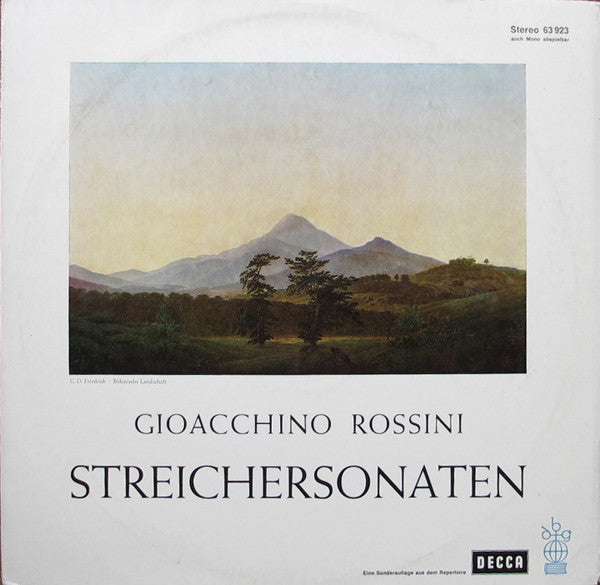 Gioacchino Rossini : Streichersonaten (LP, Club)