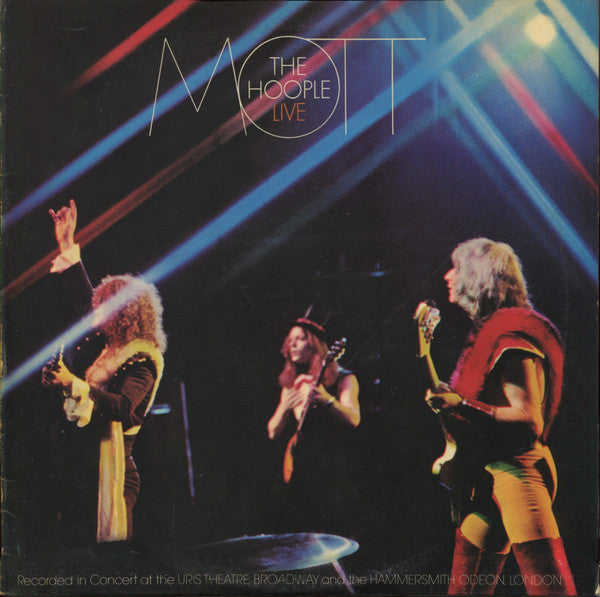 Mott The Hoople : Mott The Hoople Live (LP, Album)