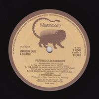 Emerson Lake & Palmer* : Pictures At An Exhibition (Mussorgsky) (LP, Album, RE, Man)
