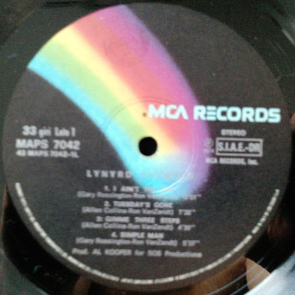 Lynyrd Skynyrd : (Pronounced 'Lĕh-'nérd 'Skin-'nérd) (LP, Album)