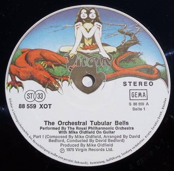 The Royal Philharmonic Orchestra* With Mike Oldfield Conducted By David Bedford : The Orchestral Tubular Bells (LP, Album)