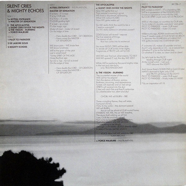Eloy : Silent Cries And Mighty Echoes (LP, Album, Club)