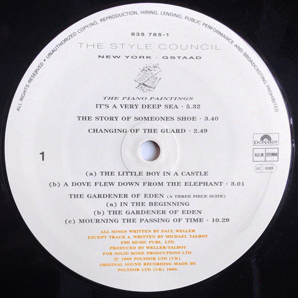 The Style Council : Confessions Of A Pop Group (LP, Album)