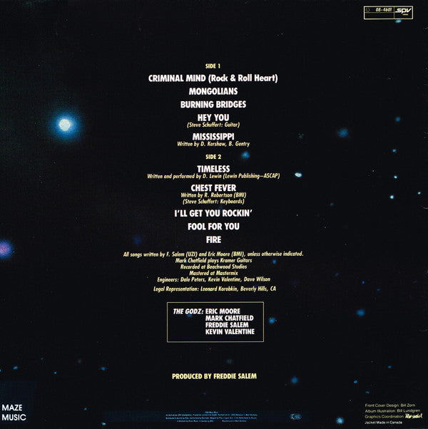 Godz* : Mongolians (LP, Album)