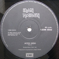 Iron Maiden : Aces High (12", Single)