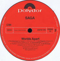 Saga (3) : Worlds Apart (LP, Album)
