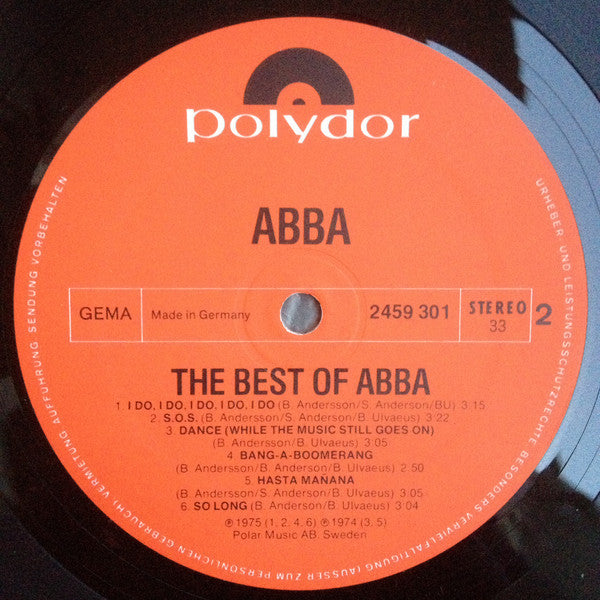 ABBA : The Best Of ABBA (LP, Comp)