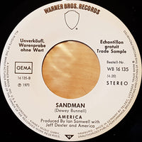 America (2) : A Horse With No Name (7", Single, Promo)