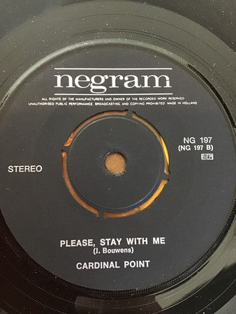 Cardinal Point : My Song Is Over (7", Single)