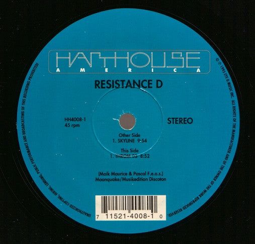 Resistance D : Skyline (12")
