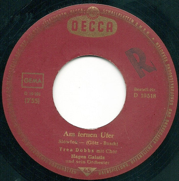 Trea Dobbs : Am Fernen Ufer / Blonder Capitano (7", Single, Mono)