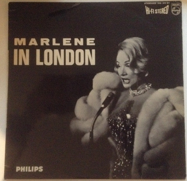 Marlene Dietrich : Marlene In London (LP, Album)