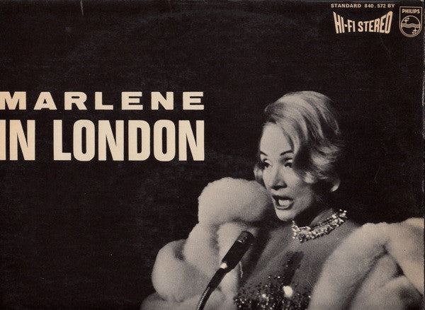 Marlene Dietrich : Marlene In London (LP, Album)