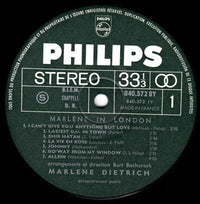 Marlene Dietrich : Marlene In London (LP, Album)