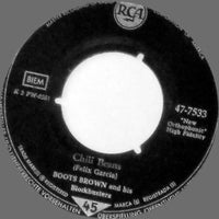 Boots Brown And His Blockbusters : Chili Beans / (Let's Go To) Strollsville (7", Single)