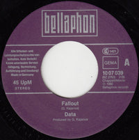 Data (2) : Fallout (7", Single)