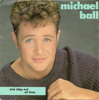 Michael Ball : One Step Out Of Time (7", Single, pap)