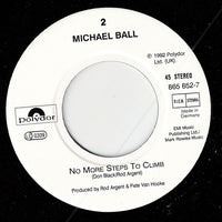 Michael Ball : One Step Out Of Time (7", Single, pap)