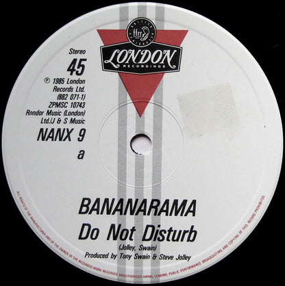 Bananarama : Do Not Disturb (12", Single)