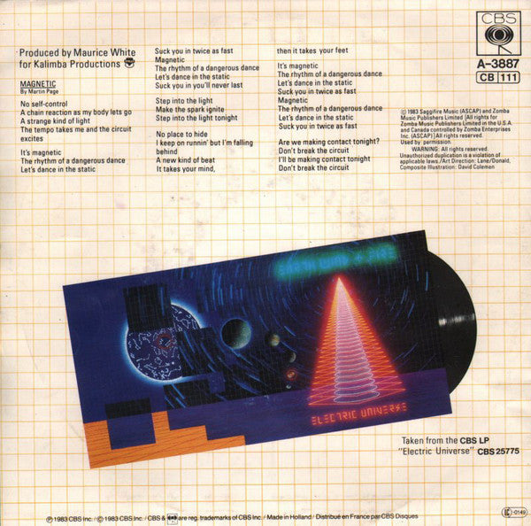 Earth Wind + Fire* : Magnetic (7", Single)