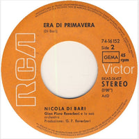 Nicola Di Bari : I Giorni Dell'Arcobaleno (7", Single)