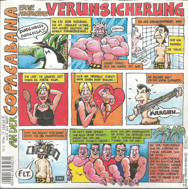 EAV (Erste Allgemeine Verunsicherung) : An Der Copacabana (7", Single)