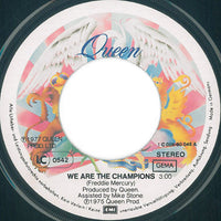 Queen : We Are The Champions B/W We Will Rock You (7", Single)