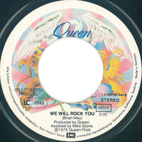 Queen : We Are The Champions B/W We Will Rock You (7", Single)