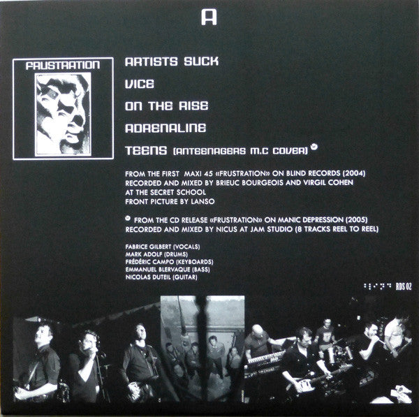 Frustration : On The Rise (Early Recordings) (LP, Comp)