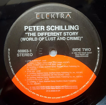 Peter Schilling : The Different Story (World Of Lust And Crime) (LP, Comp)